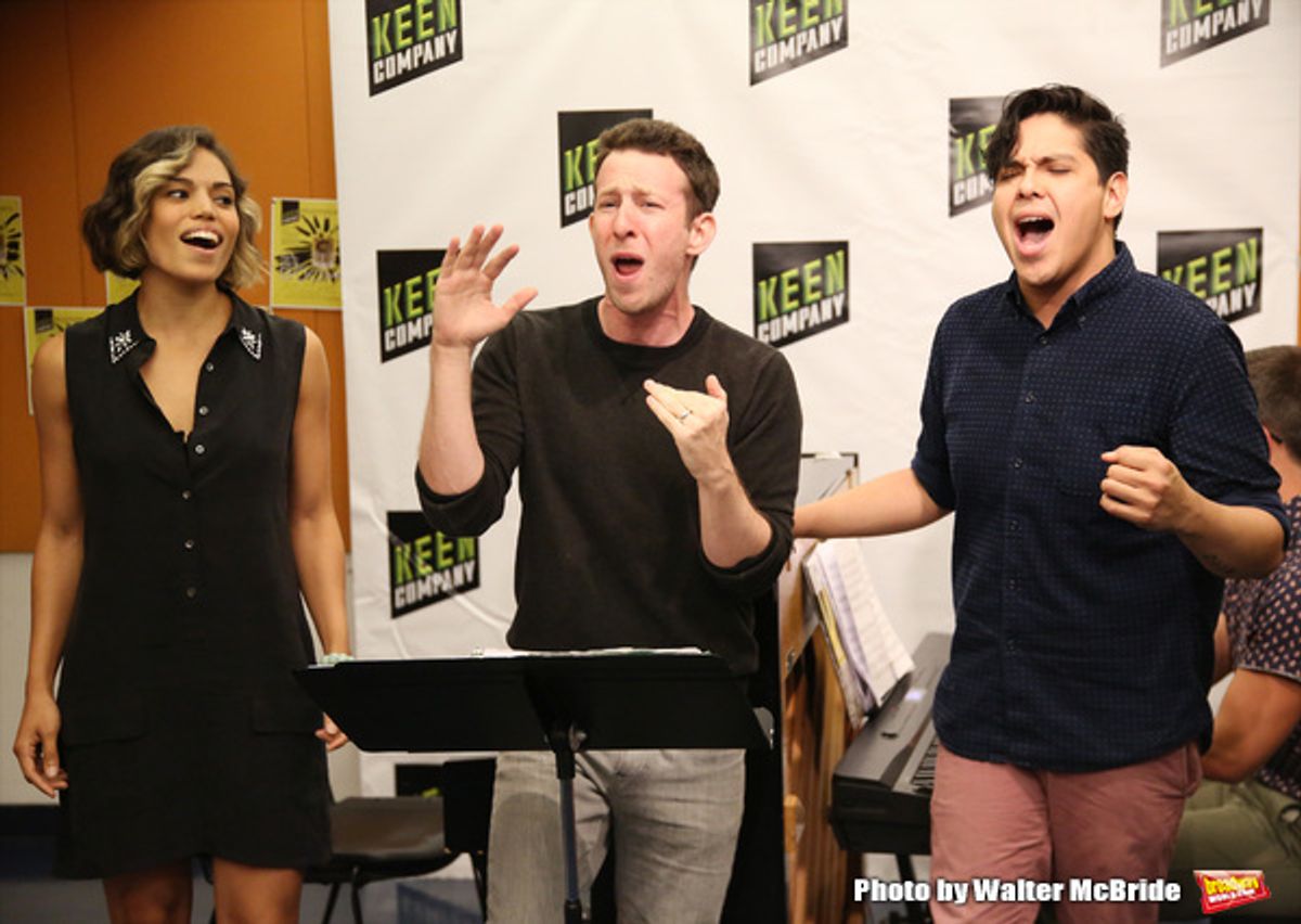 Ciara Renée, Nick Blaemire and George Salazar at 