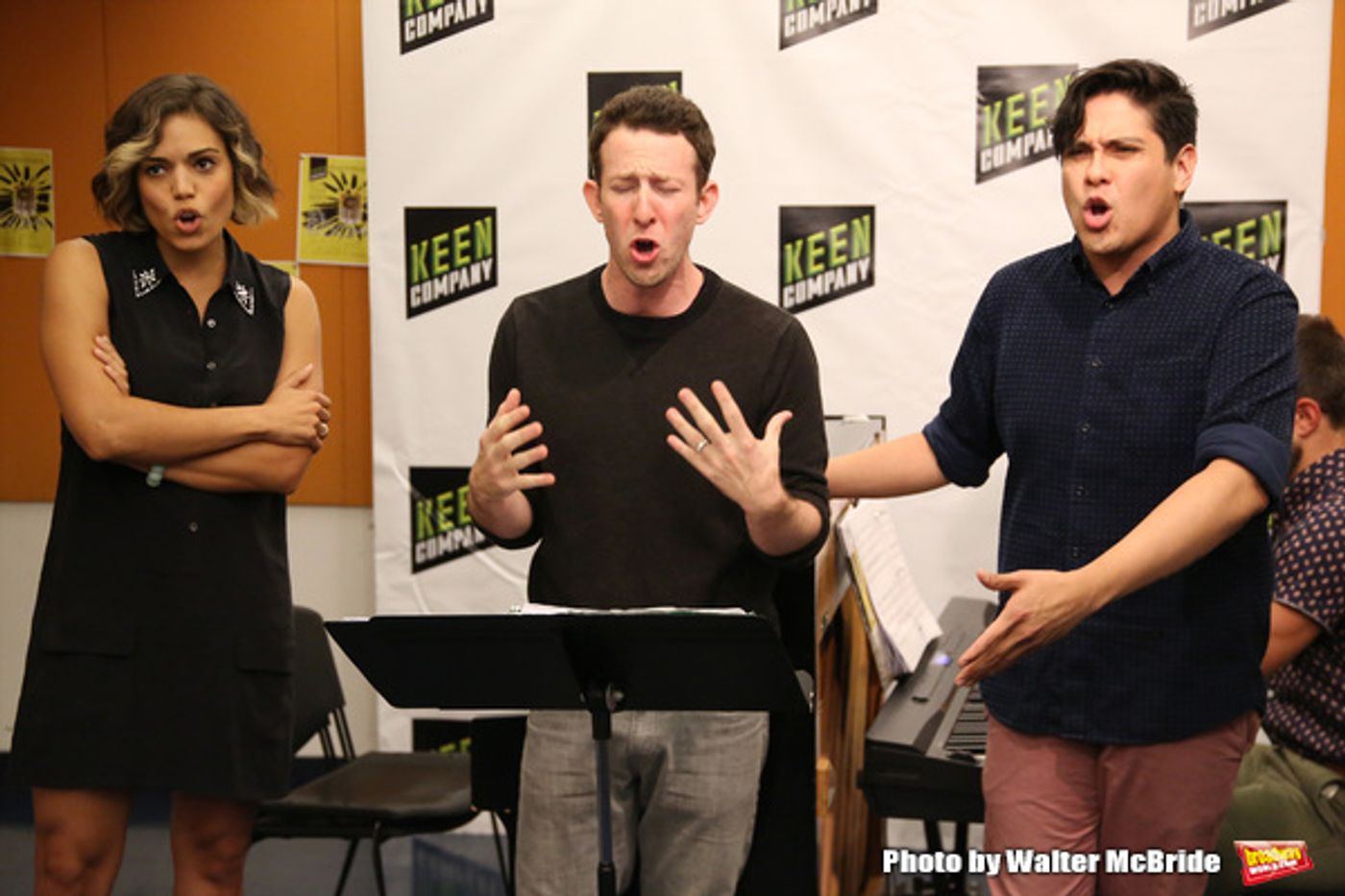 Photo Coverage: Louder Than Words! Inside Rehearsal with the Company of TICK, TICK...BOOM! Off-Broadway Photo Coverage: Louder Than Words! Inside Rehearsal with the Company of TICK, TICK...BOOM! Off-Broadway Image