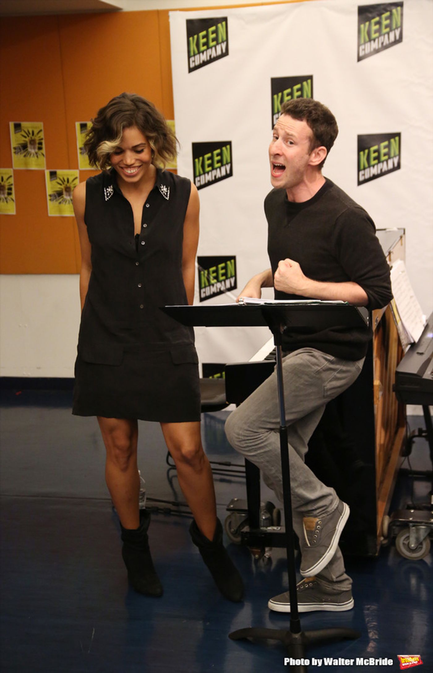 Photo Coverage: Louder Than Words! Inside Rehearsal with the Company of TICK, TICK...BOOM! Off-Broadway  Image