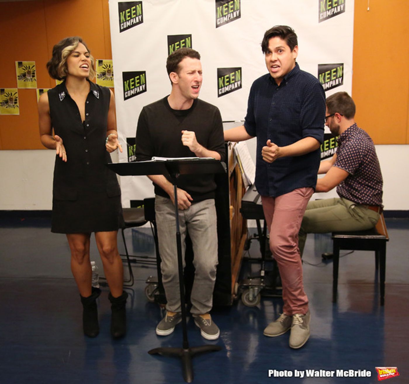 Photo Coverage: Louder Than Words! Inside Rehearsal with the Company of TICK, TICK...BOOM! Off-Broadway Photo Coverage: Louder Than Words! Inside Rehearsal with the Company of TICK, TICK...BOOM! Off-Broadway Image