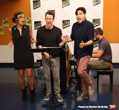 Ciara Renée, Nick Blaemire and George Salazar Photo