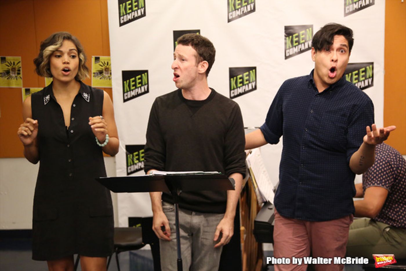 Photo Coverage: Louder Than Words! Inside Rehearsal with the Company of TICK, TICK...BOOM! Off-Broadway Photo Coverage: Louder Than Words! Inside Rehearsal with the Company of TICK, TICK...BOOM! Off-Broadway Image