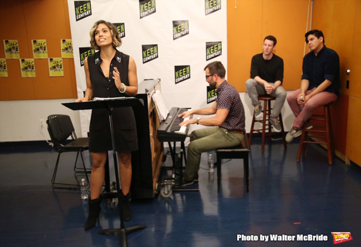 Photo Coverage: Louder Than Words! Inside Rehearsal with the Company of TICK, TICK...BOOM! Off-Broadway  Image