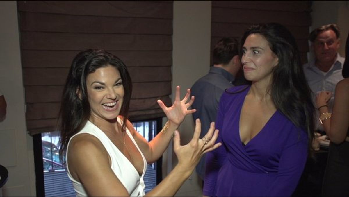 Tracy Jai Edwards and Kim Maresca at 