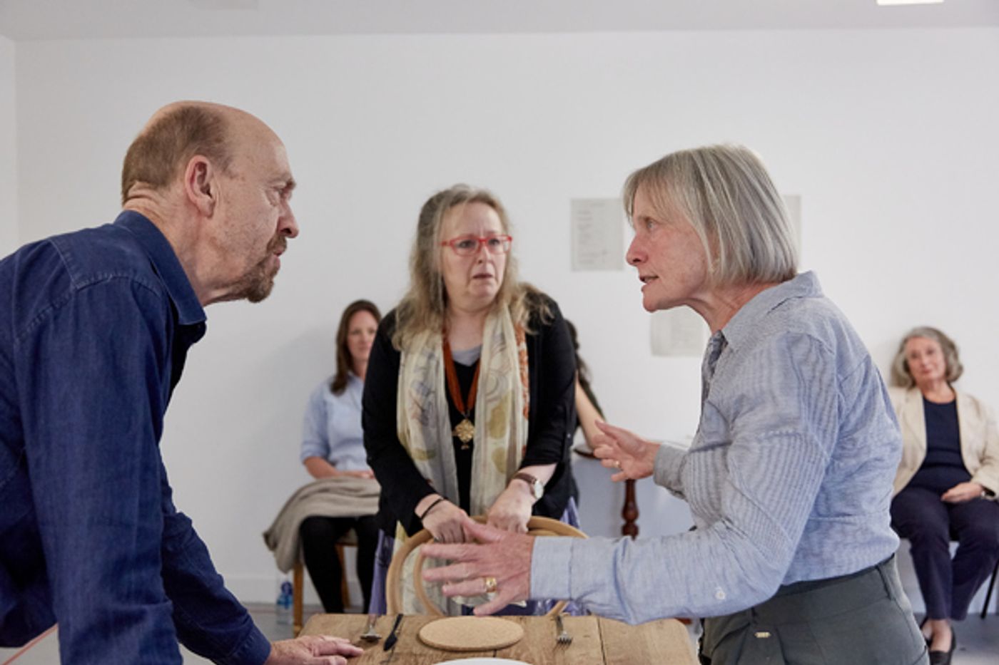 Photo Flash: In Rehearsal for Caryl Churchill's BLUE HEART at Tobacco Factory & Orange Tree  Image