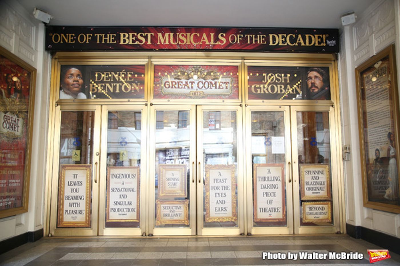 Up on the Marquee: NATASHA, PIERRE, AND THE GREAT COMET OF 1812  Image