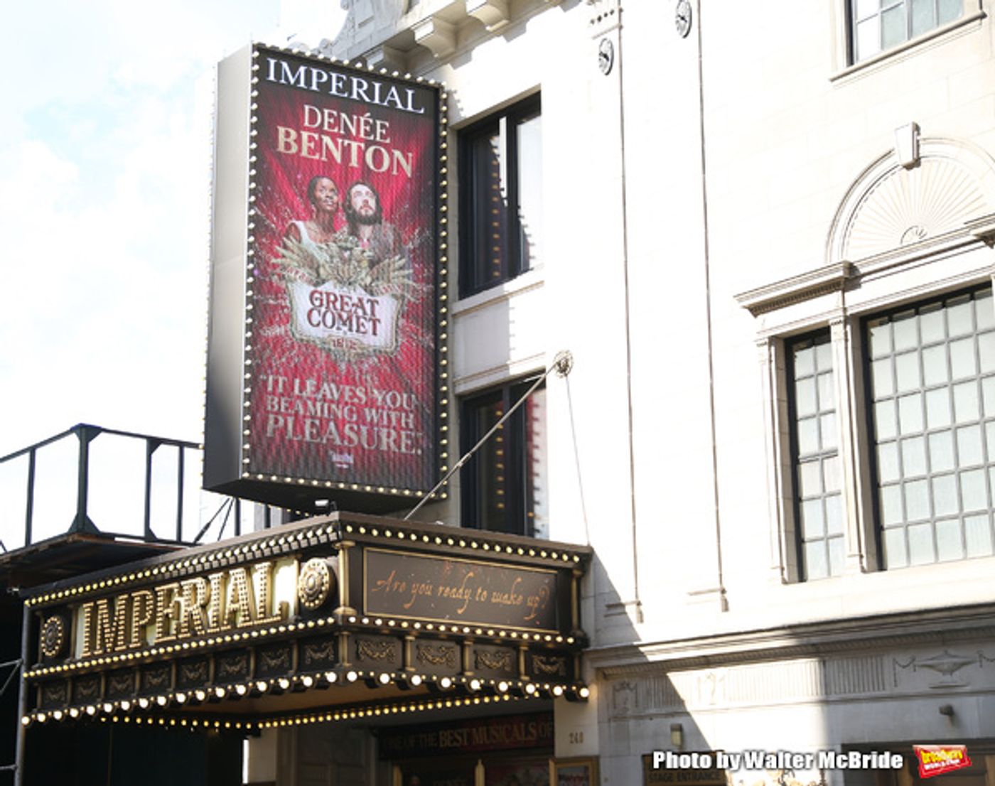 Up on the Marquee: NATASHA, PIERRE, AND THE GREAT COMET OF 1812  Image