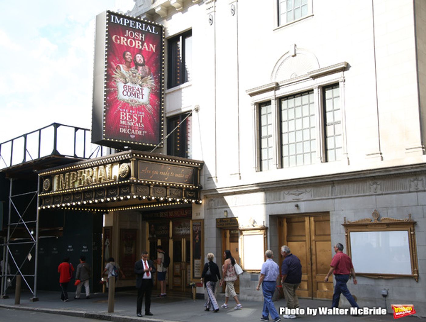 Up on the Marquee: NATASHA, PIERRE, AND THE GREAT COMET OF 1812  Image