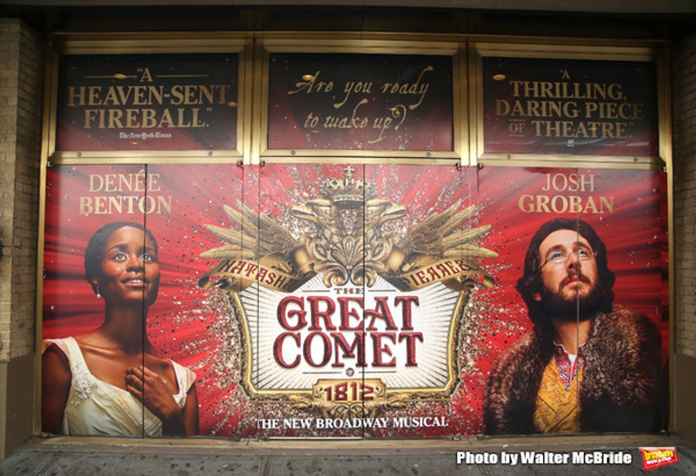 Up on the Marquee: NATASHA, PIERRE, AND THE GREAT COMET OF 1812  Image