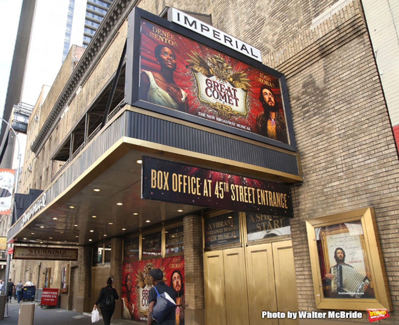 Up on the Marquee: NATASHA, PIERRE, AND THE GREAT COMET OF 1812  Image