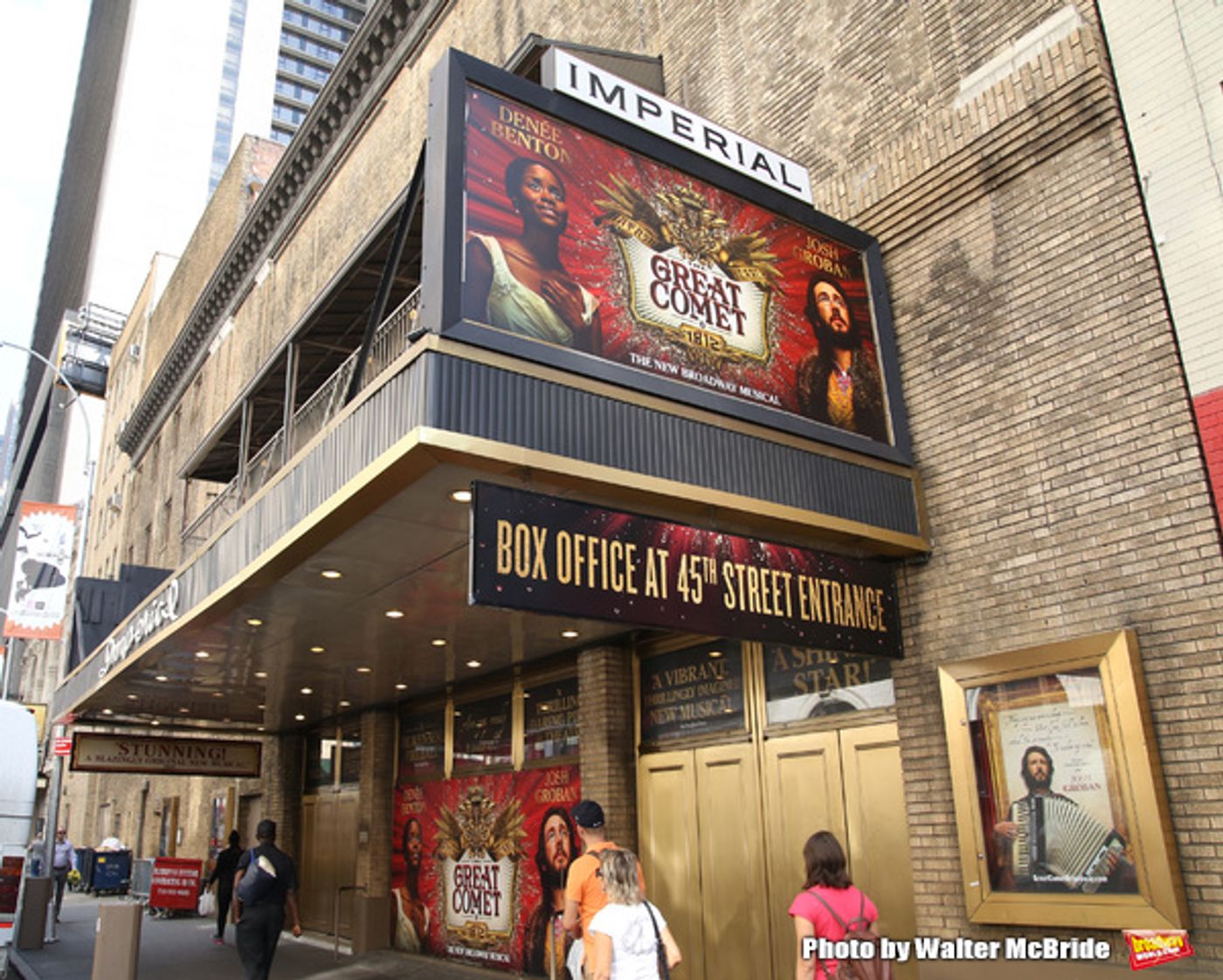 Up on the Marquee: NATASHA, PIERRE, AND THE GREAT COMET OF 1812  Image