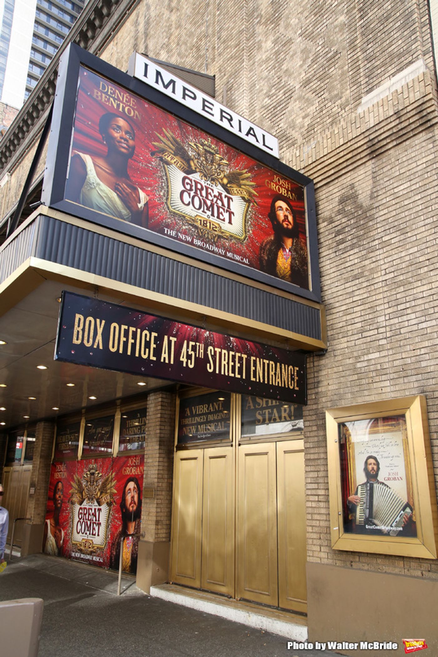 Up on the Marquee: NATASHA, PIERRE, AND THE GREAT COMET OF 1812  Image