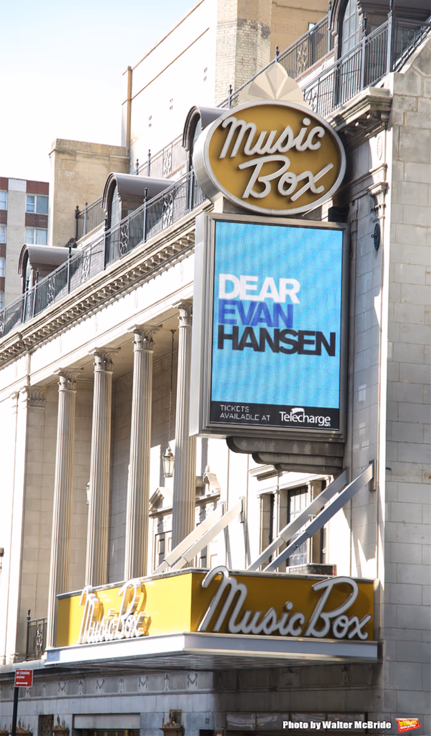 Up on the Marquee: DEAR EVAN HANSEN  Image