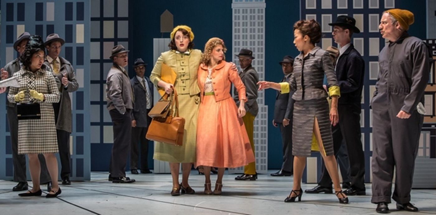 Photo Flash: First Look at Lauren Molina and Bri Sudia in WONDERFUL TOWN at the Goodman Theatre  Image