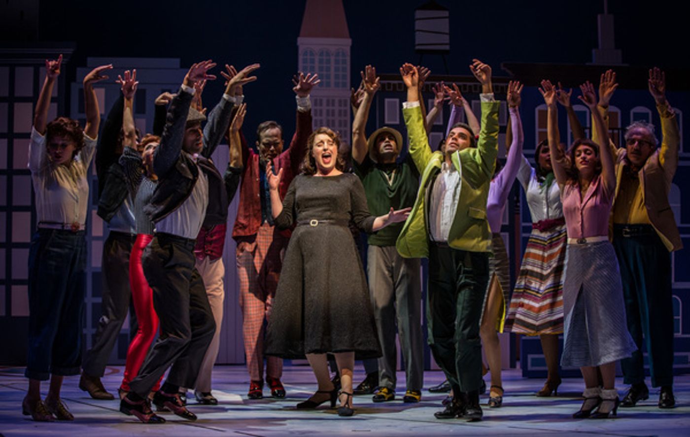 Photo Flash: First Look at Lauren Molina and Bri Sudia in WONDERFUL TOWN at the Goodman Theatre  Image