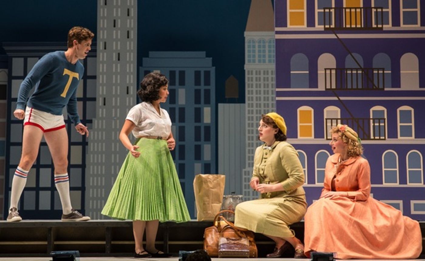 Photo Flash: First Look at Lauren Molina and Bri Sudia in WONDERFUL TOWN at the Goodman Theatre  Image