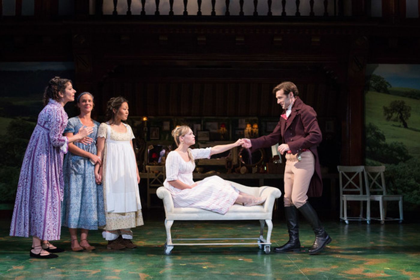 Photo Flash: First Look at Maggie McDowell, Erin Weaver and More in Folger Theatre's SENSE & SENSIBILITY  Image