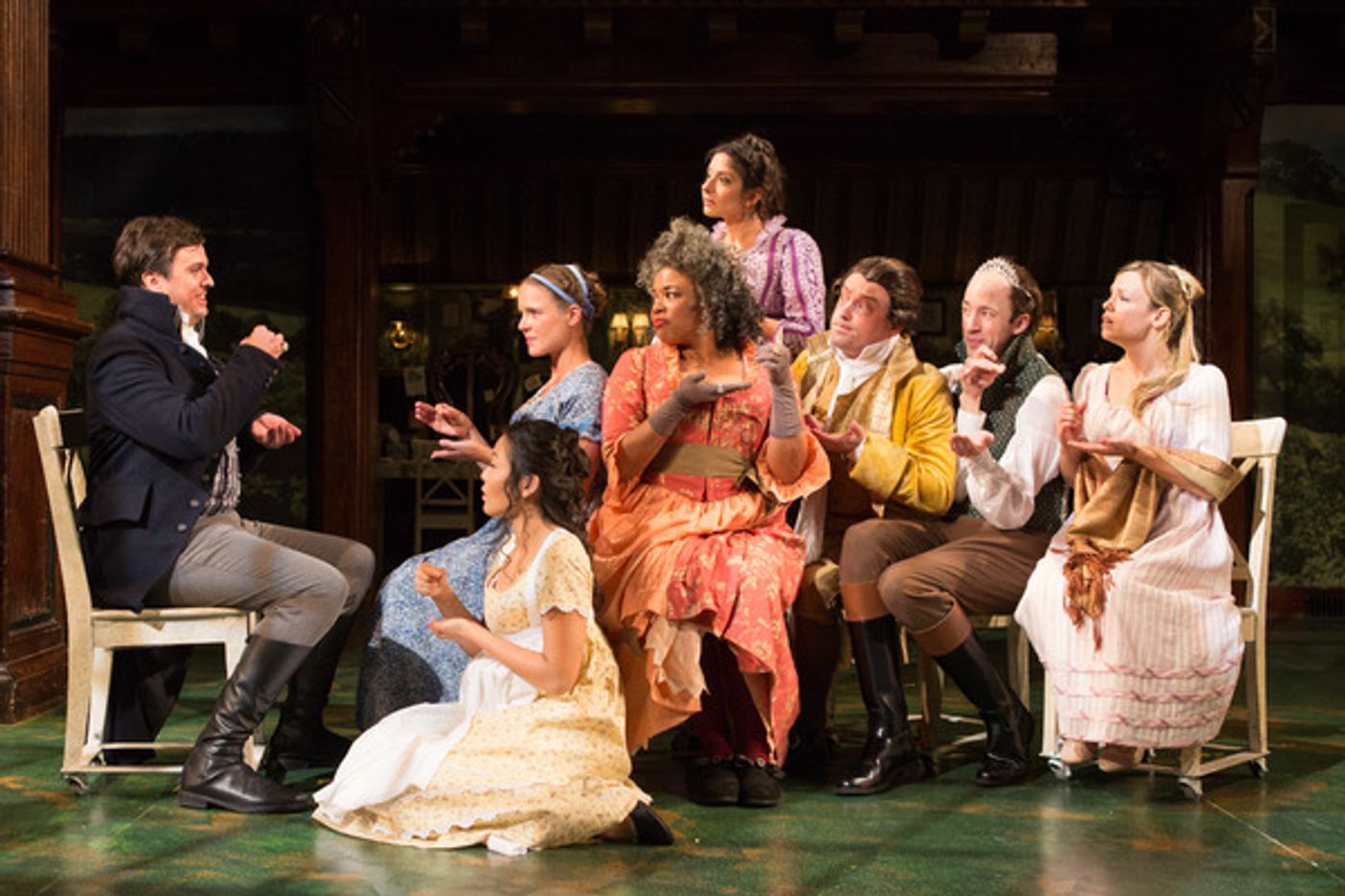 Photo Flash: First Look at Maggie McDowell, Erin Weaver and More in Folger Theatre's SENSE & SENSIBILITY  Image
