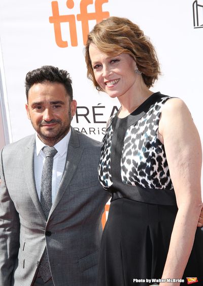 J.A. Bayona and Sigourney Weaver  Photo