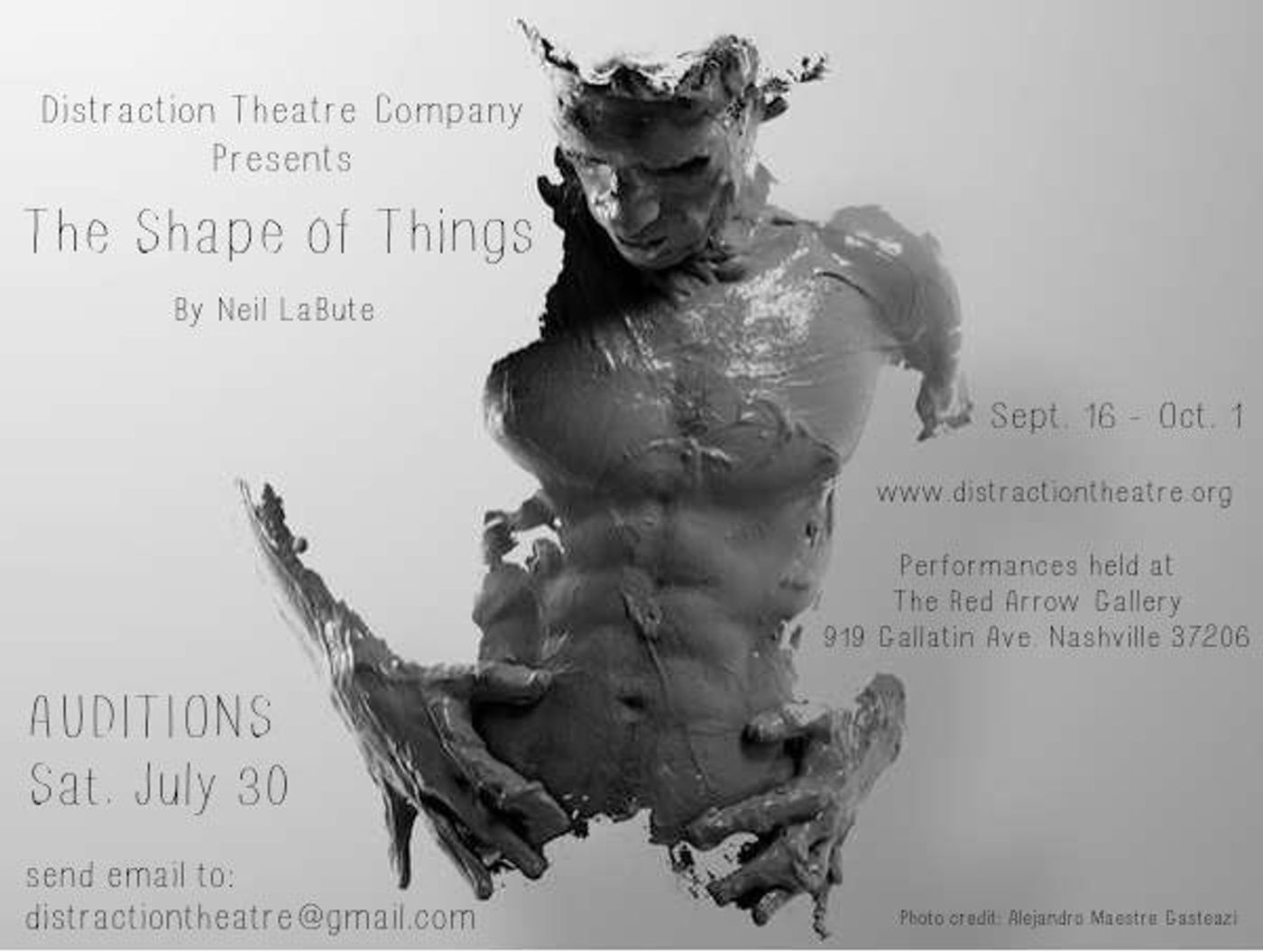 Distraction Theatre Company Opens LaBute's THE SHAPE OF THINGS 9/16  Image
