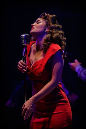 Dyanne (Dana Parker) sings about a fever that's so hard to bear @ BroadwayWorld Dyanne (Dana Parker) sings about a fever that's so hard to bear Photo