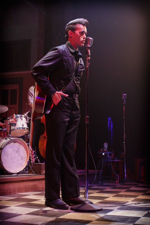 Johnny Cash (Justin Figueroa) is the Man in Black Photo