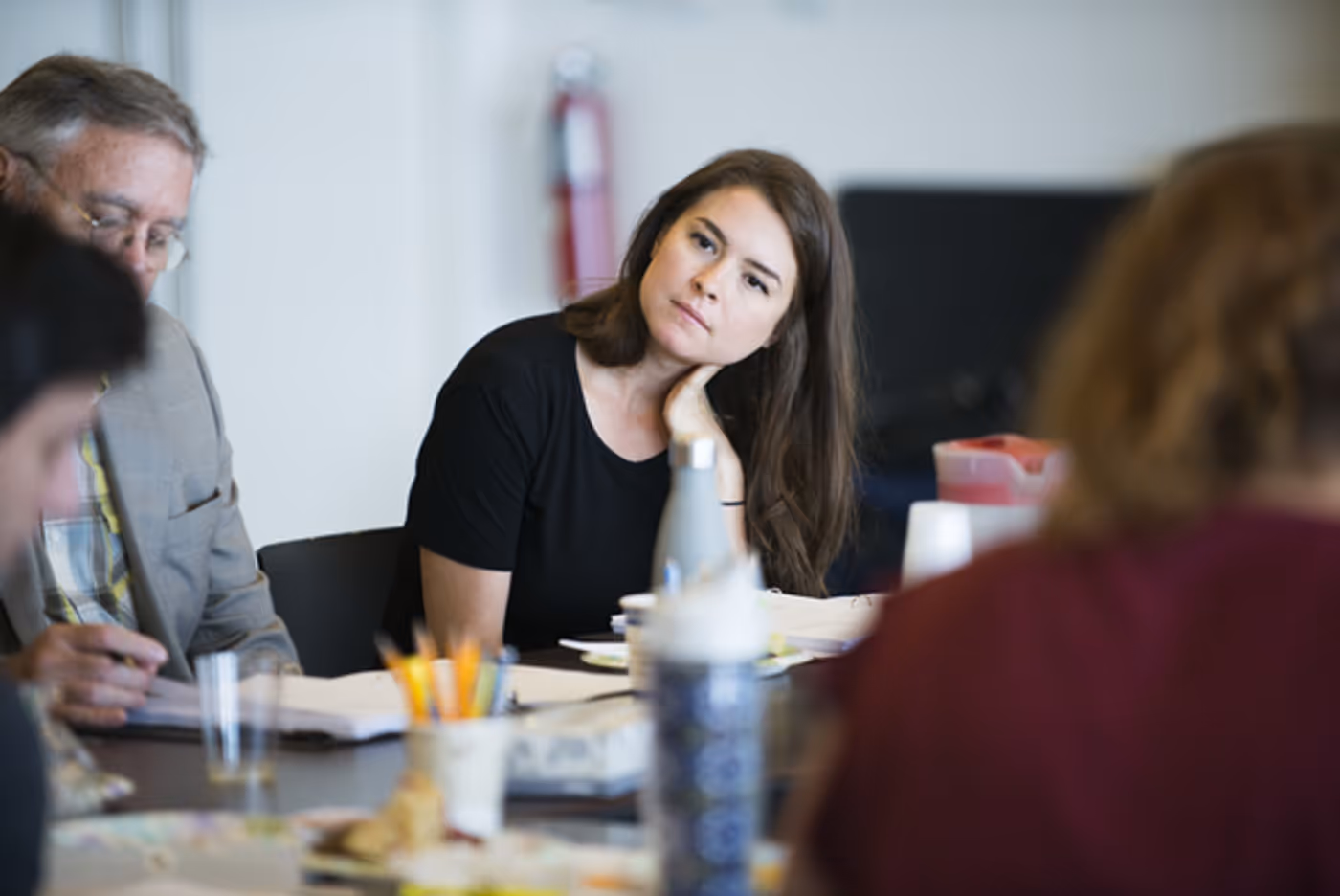 Photo Flash: In Rehearsal for Samuel D. Hunter's THE HARVEST at LCT3 Image