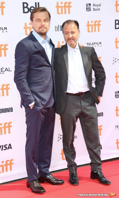 Leonardo DiCaprio and Fisher Stevens  Photo