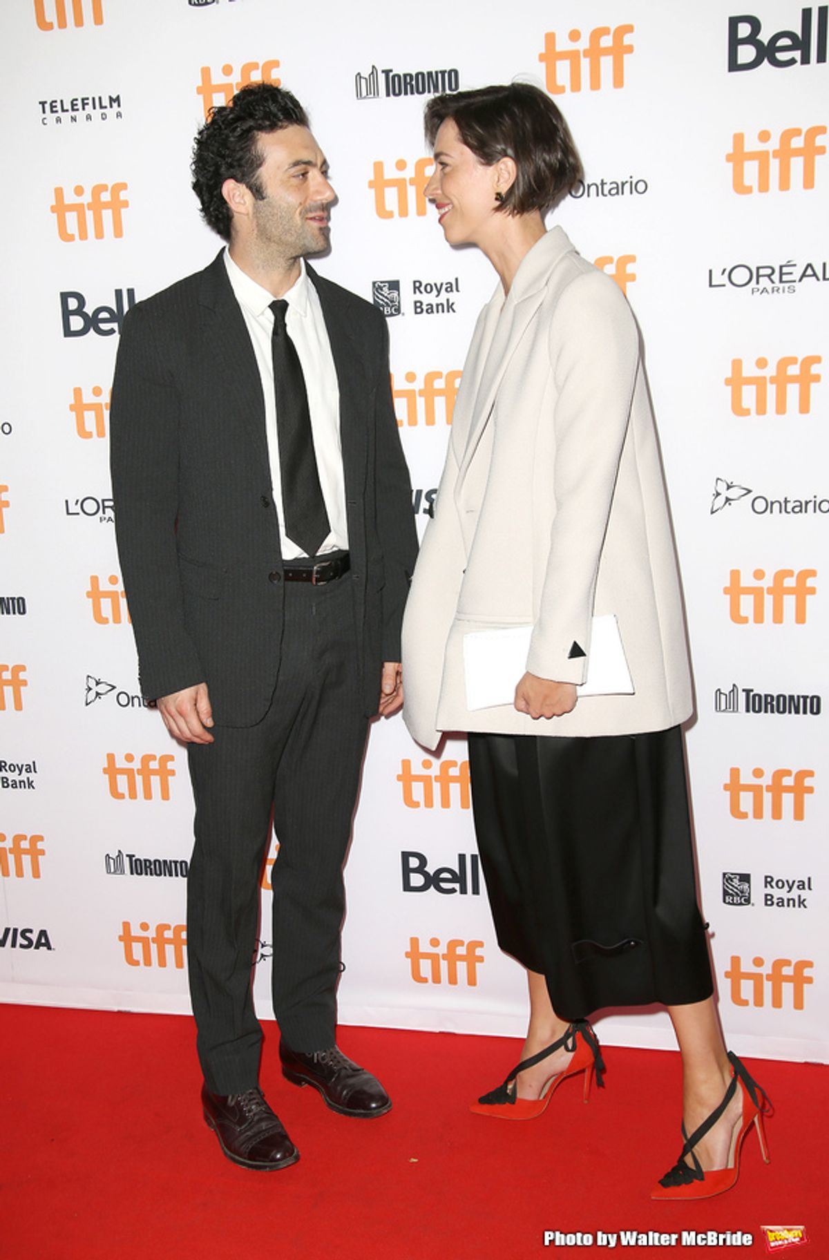 Morgan Spector and Rebecca Hall  at 