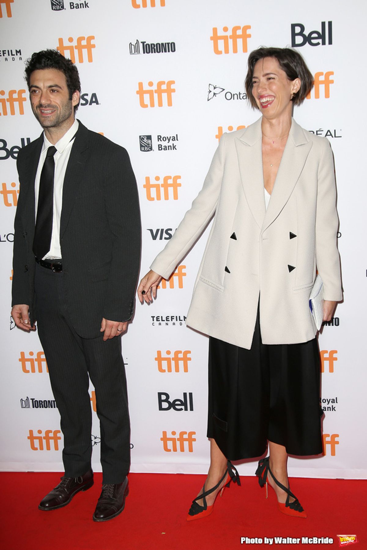 Morgan Spector and Rebecca Hall  at 