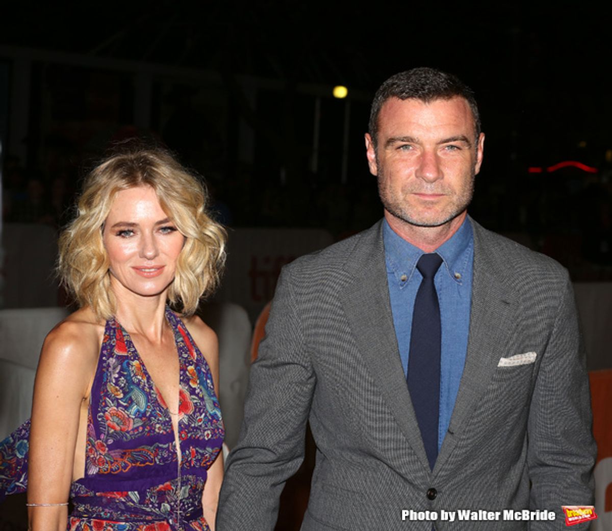 Naomi Watts and Liev Schreiber  at 