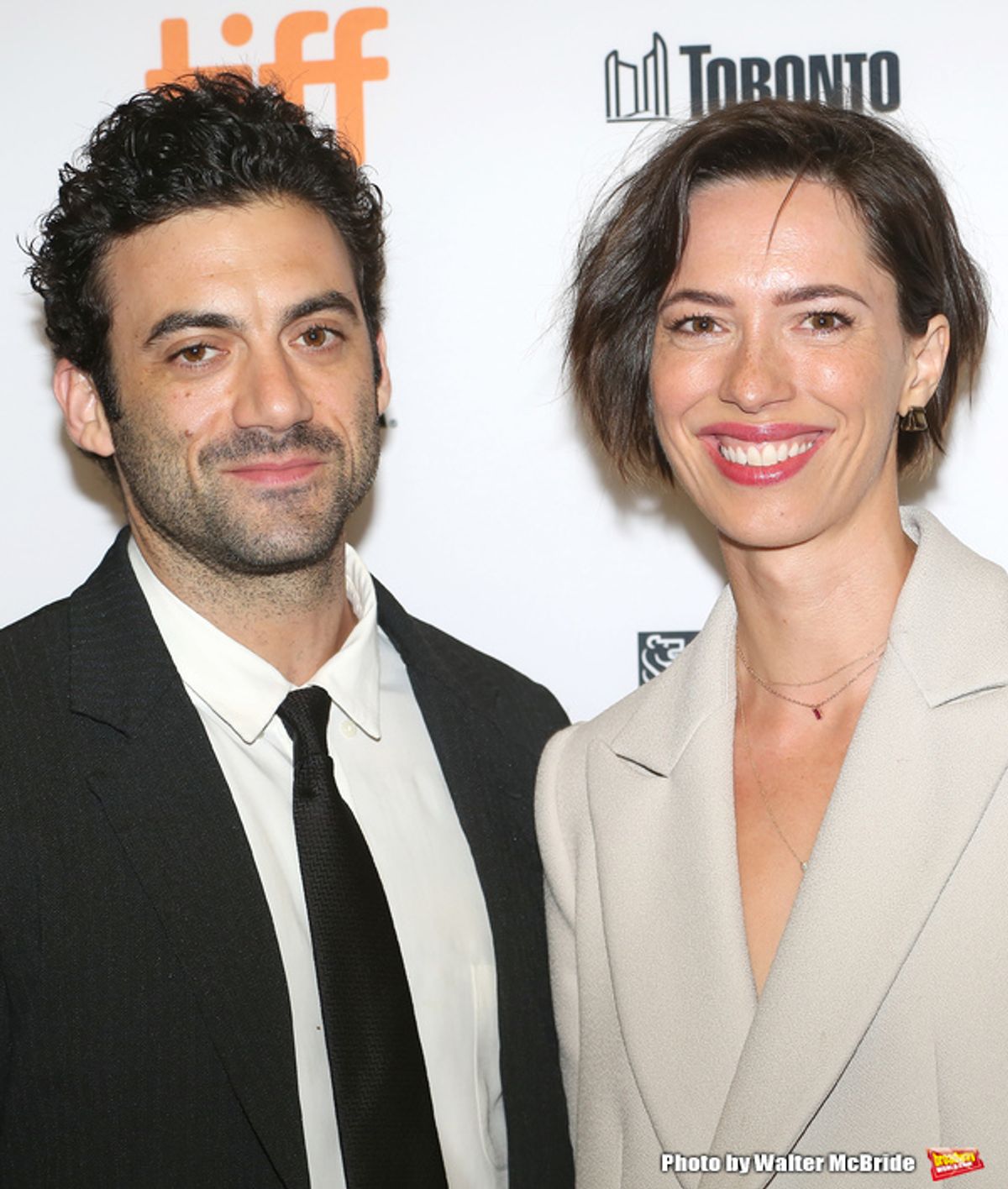 Morgan Spector and Rebecca Hall  at 