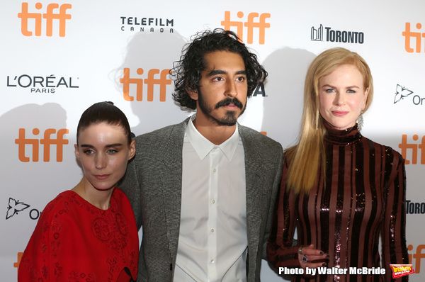 Rooney Mara, Dev Patel and Nicole Kidman Photo
