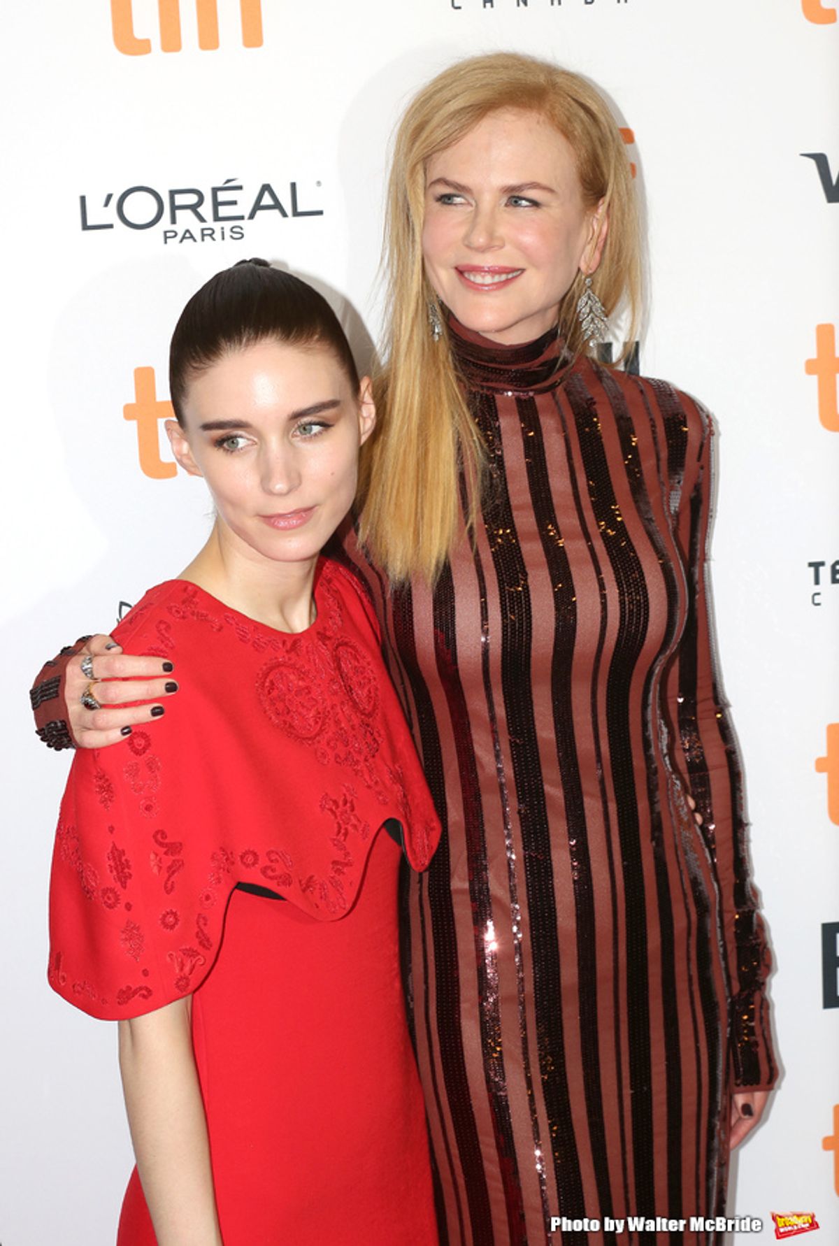 Rooney Mara and Nicole Kidman  at 
