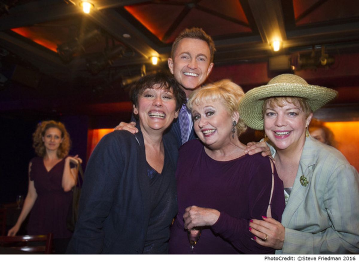 Valerie Lemon, Jeff Harnar, Sally Mayes, KT Sullivan at 