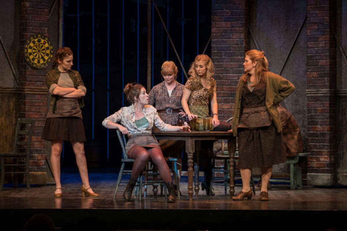 Natalia Noble, Ruthie Stephens, Tamari Dunbar, Arielle Schmidt, Mary Fanning Driggs  at 