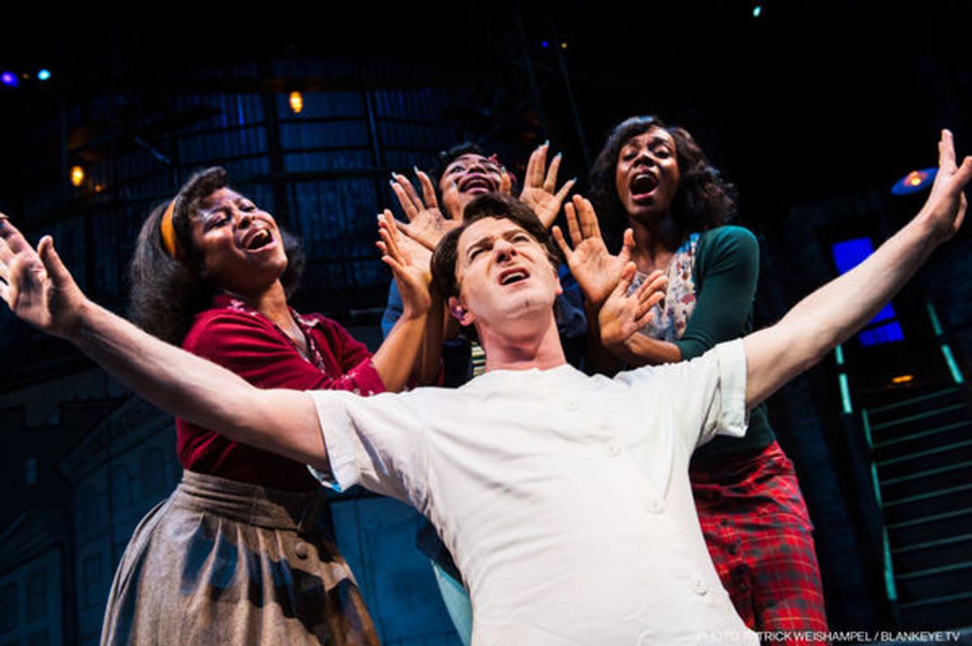 Photo Flash: Complete Look at LITTLE SHOP OF HORRORS at Portland Center Stage - Nick Cearley, Gina Milo, Jamison Stern and More!  Image