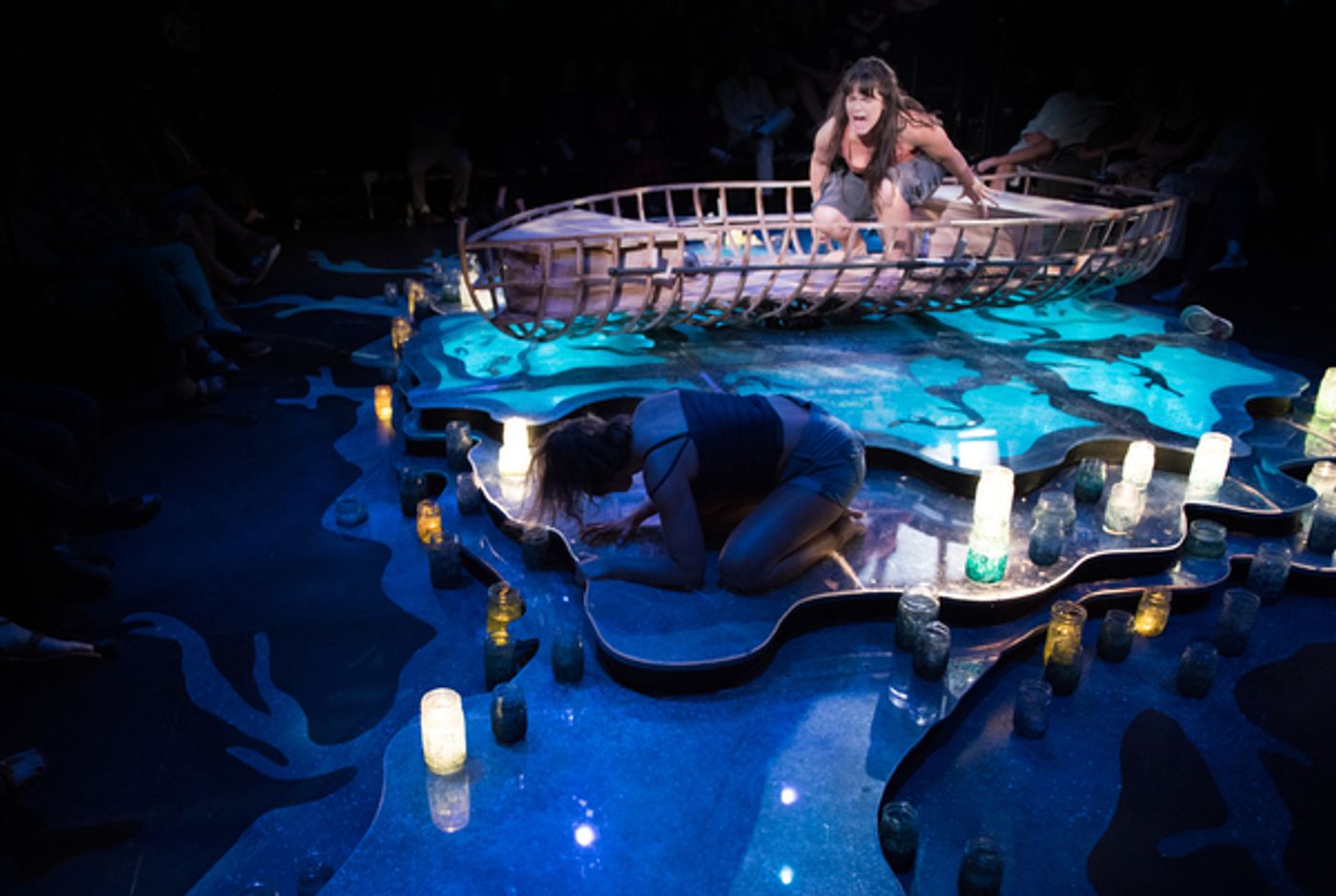 Photo Flash: First Look at Maria Rizzo and Rachel Zampelli in THE GULF at Signature Theatre  Image