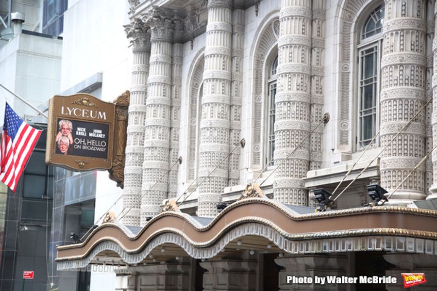 Up on the Marquee: OH, HELLO ON BROADWAY Image