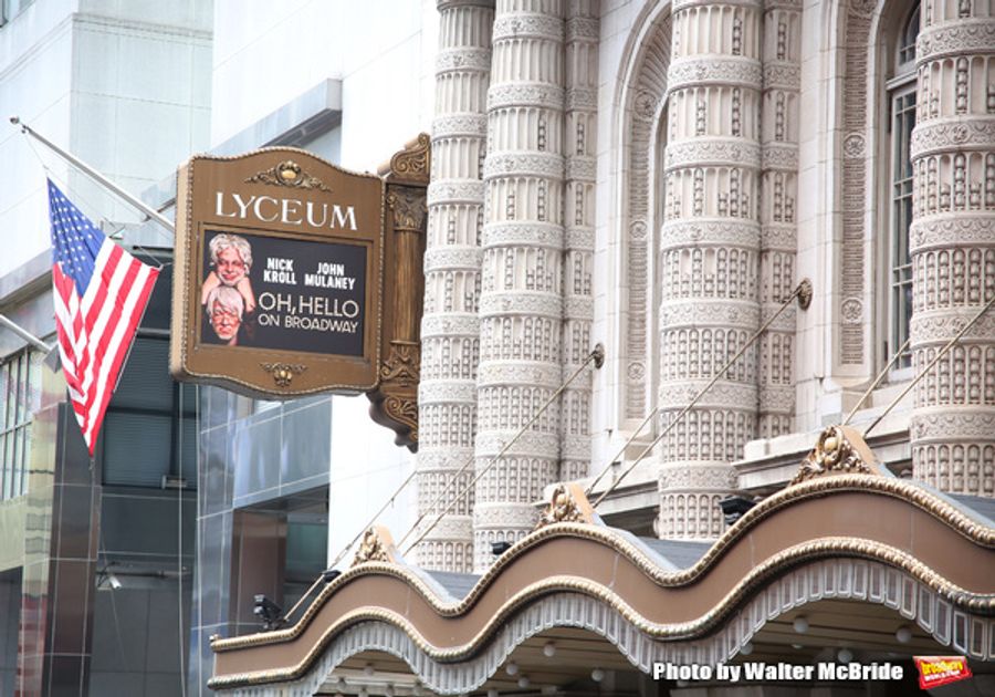 Up on the Marquee: OH, HELLO ON BROADWAY Image