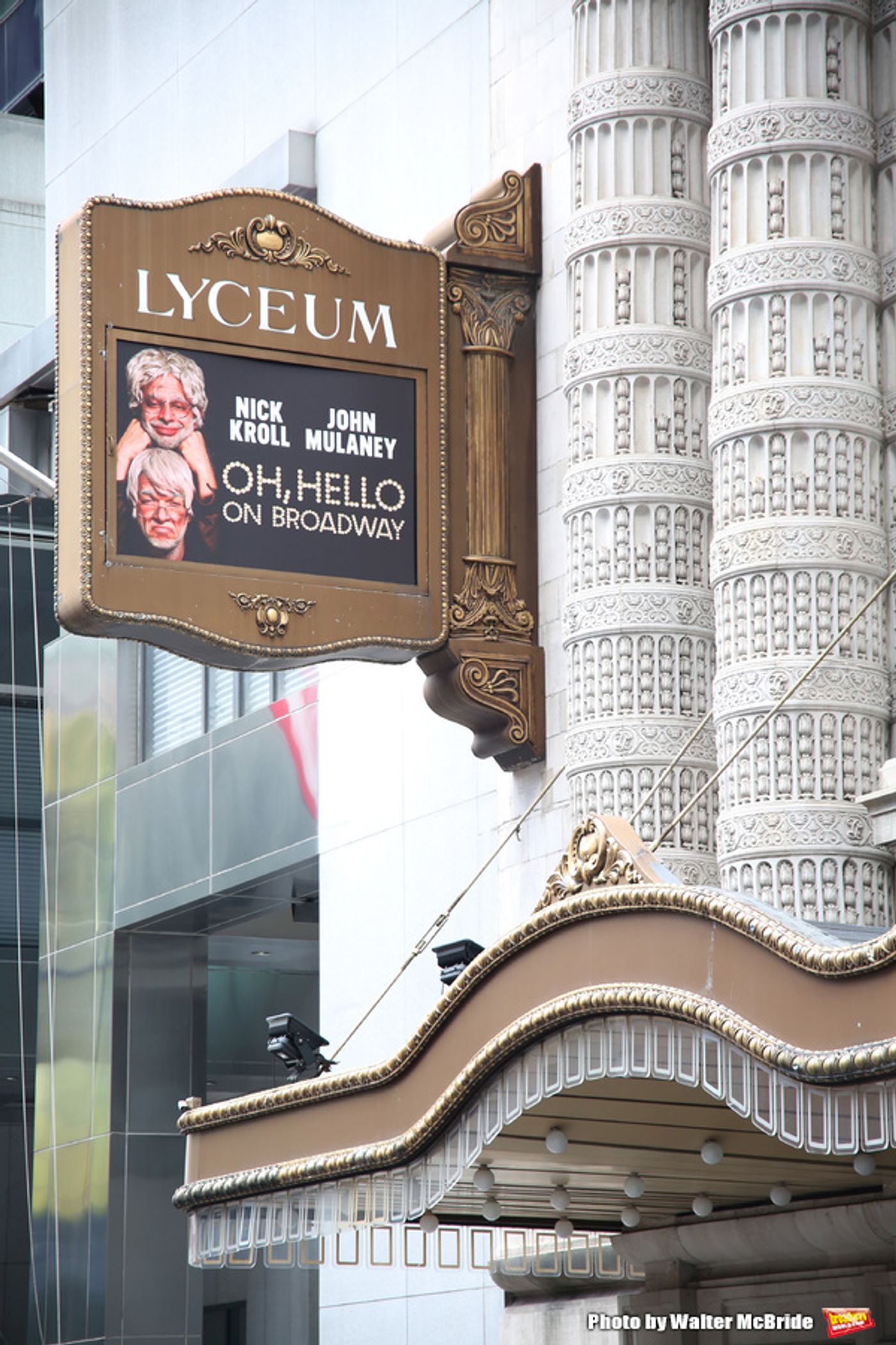 Up on the Marquee: OH, HELLO ON BROADWAY  Image