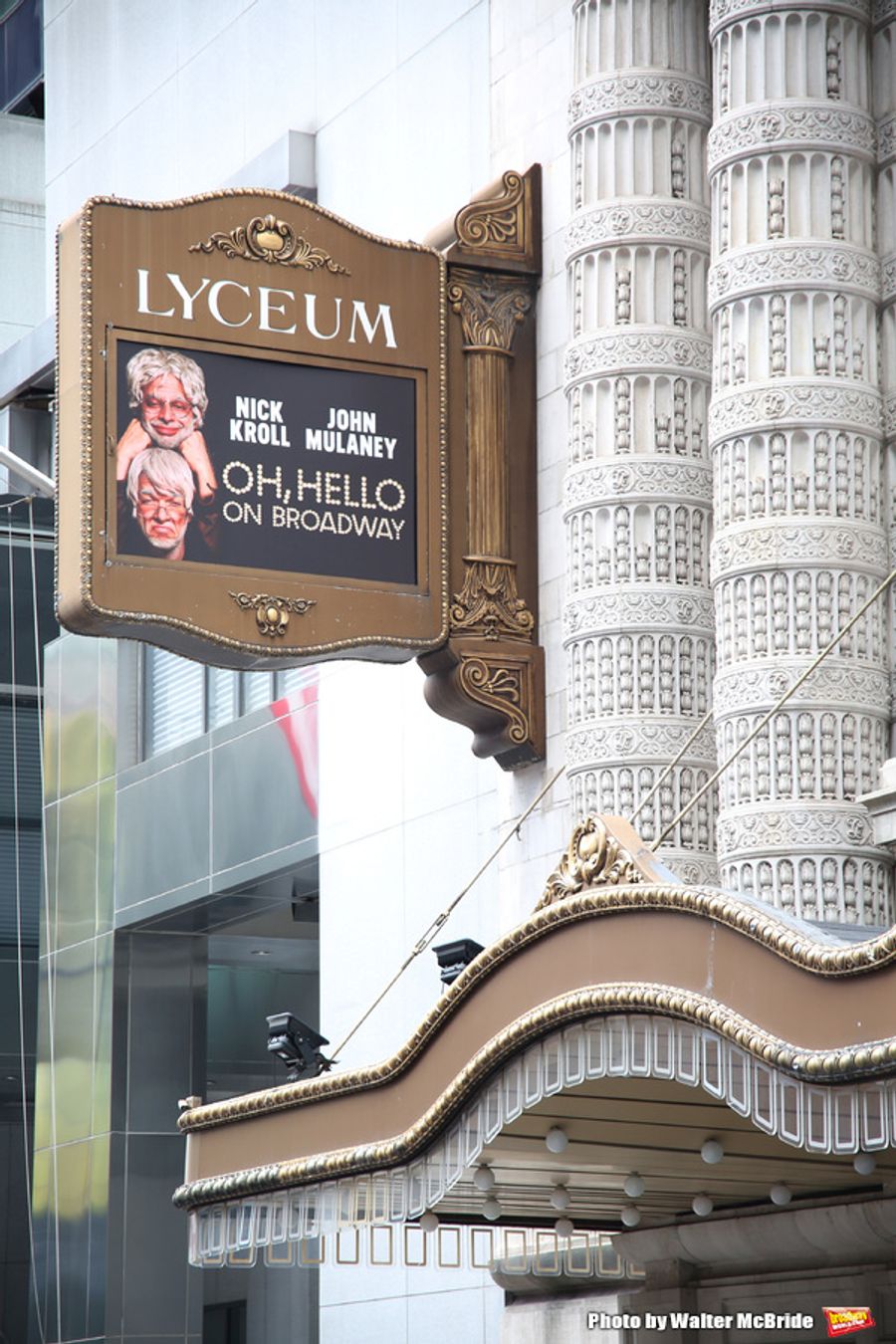 Up on the Marquee: OH, HELLO ON BROADWAY Image