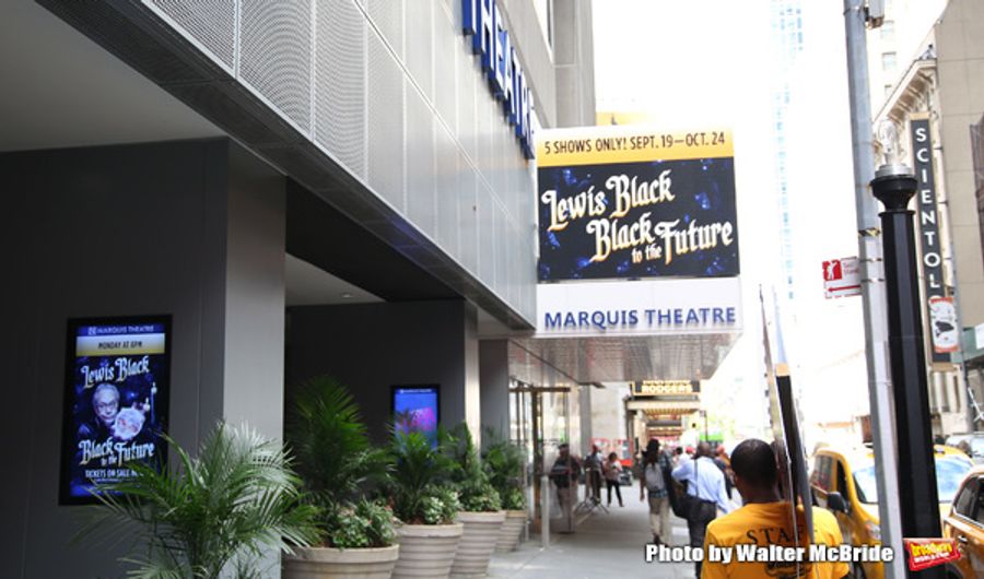 Up on the Marquee: LEWIS BLACK: BLACK TO THE FUTURE Image