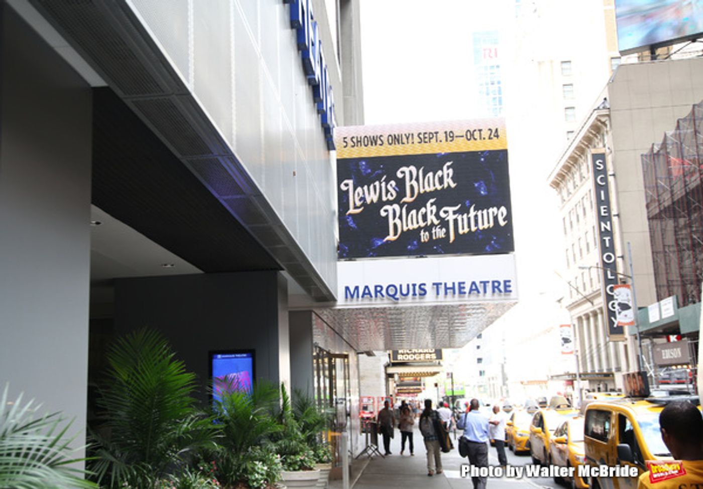 Up on the Marquee: LEWIS BLACK: BLACK TO THE FUTURE  Image