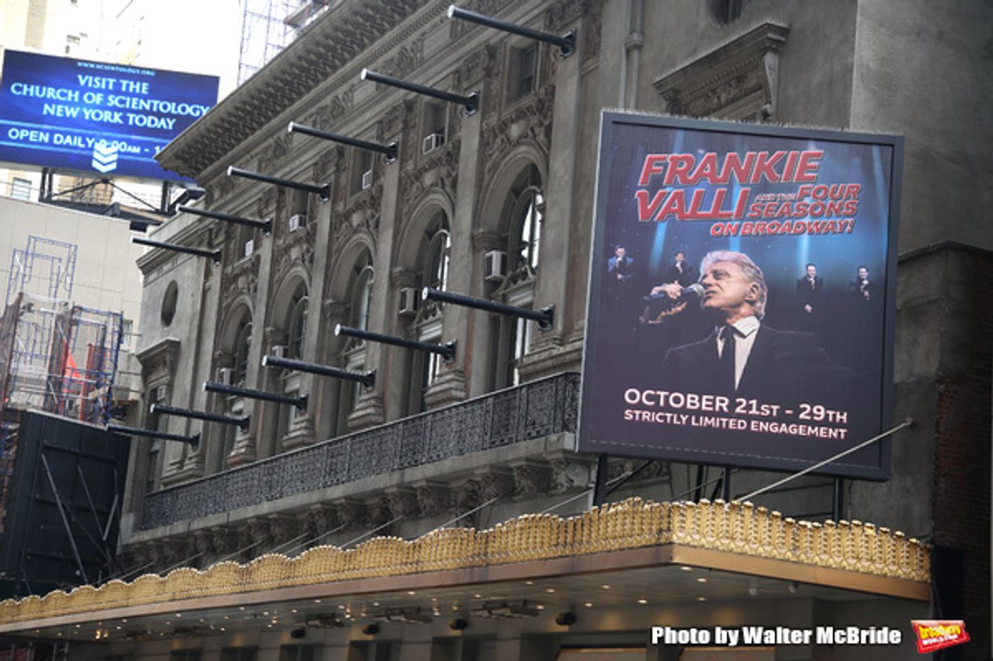 Up on the Marquee: FRANKIE VALLI & THE FOUR SEASONS BACK ON BROADWAY  Image