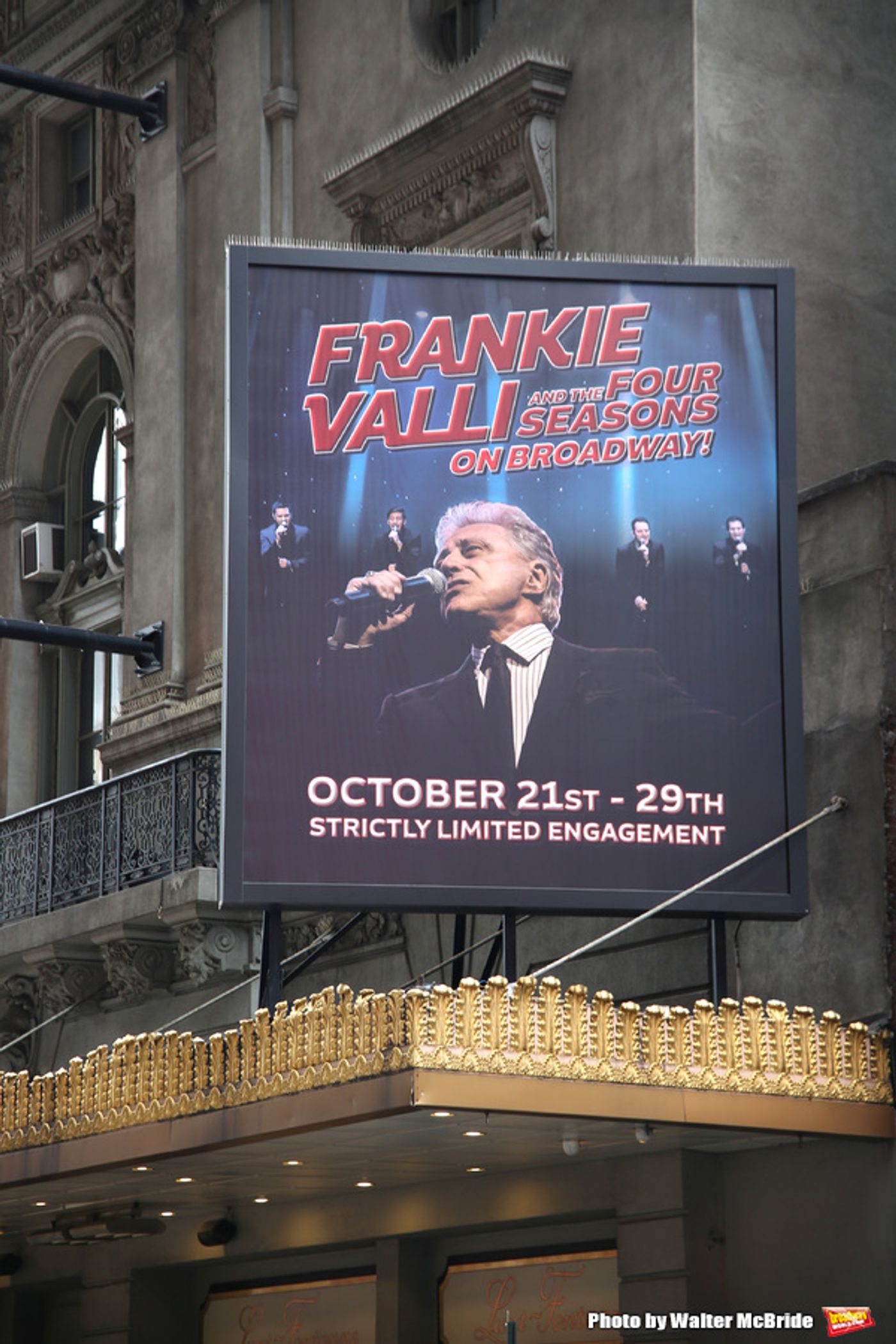 Up on the Marquee: FRANKIE VALLI & THE FOUR SEASONS BACK ON BROADWAY  Image