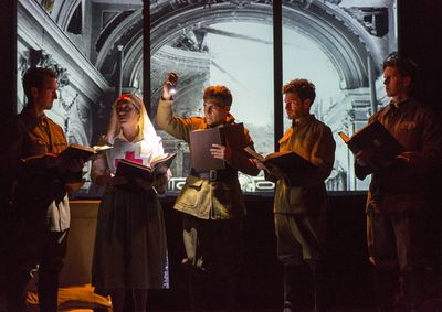 Photo:  Horizon Theatre Rep presents GEIST! based on plays by August Stramm, Franz Ka Photo