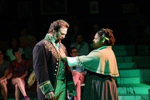 Josh Odor and BrittneyLove Smith @ BroadwayWorld Josh Odor and BrittneyLove Smith Photo