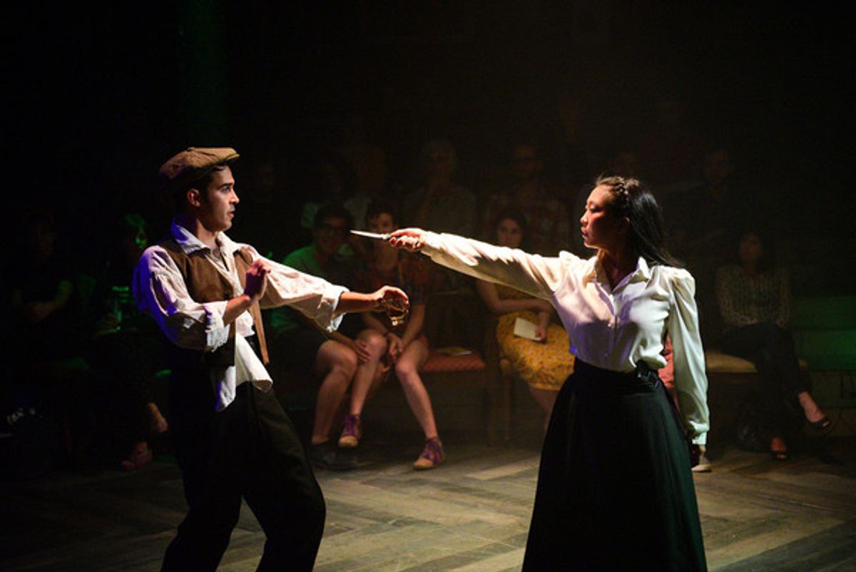 Chris Acevedo and Deanna Myers at 