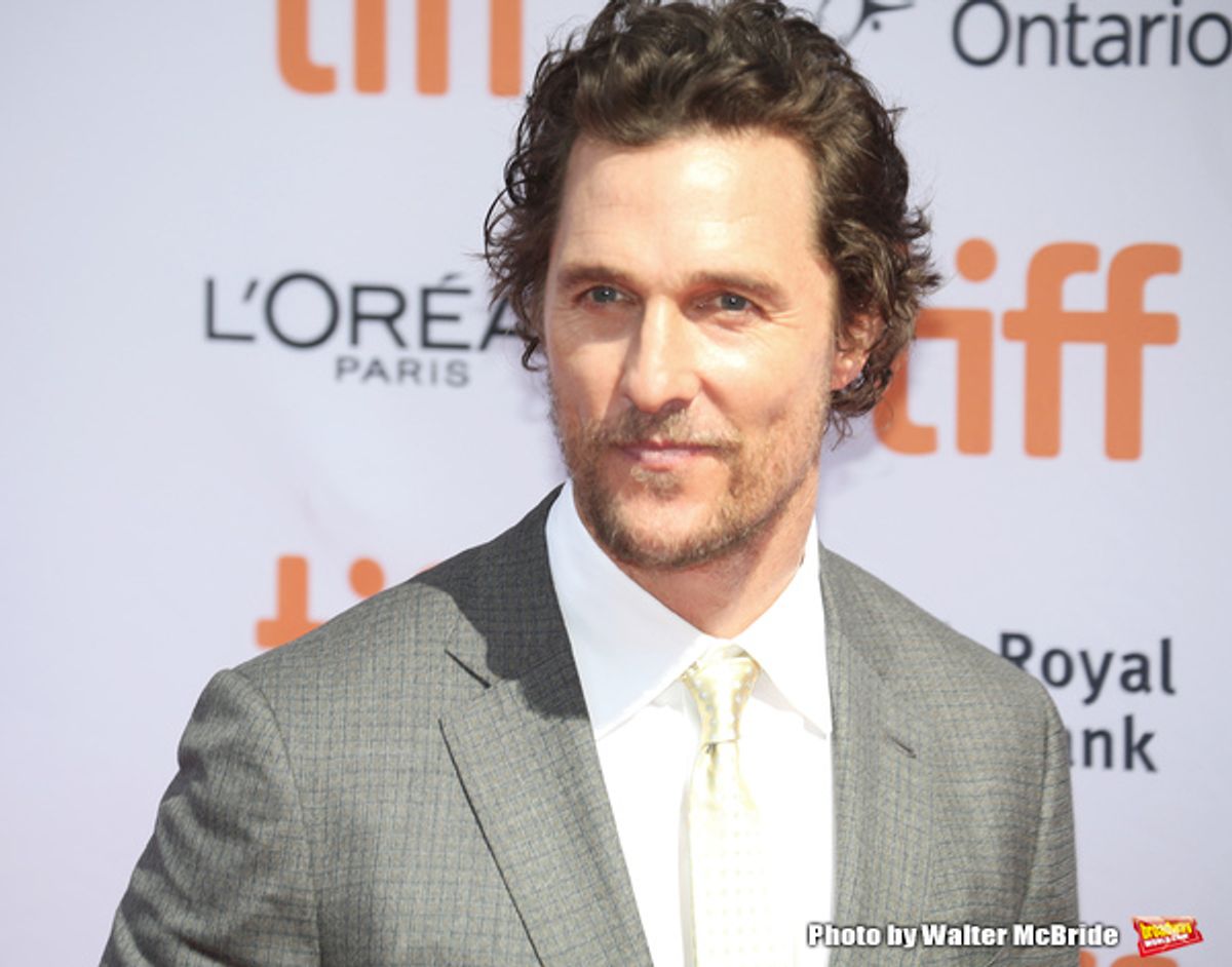 Matthew McConaughey  at 
